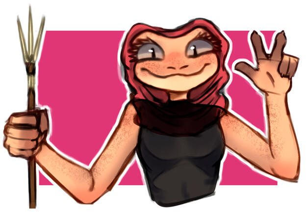 Halfbody Sketch $21.50